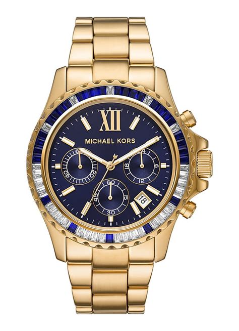 michael kors horloge goud zwart|Michael Kors heren.